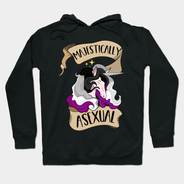 Majestically Asexual Unicorn Hoodie by Eugenex